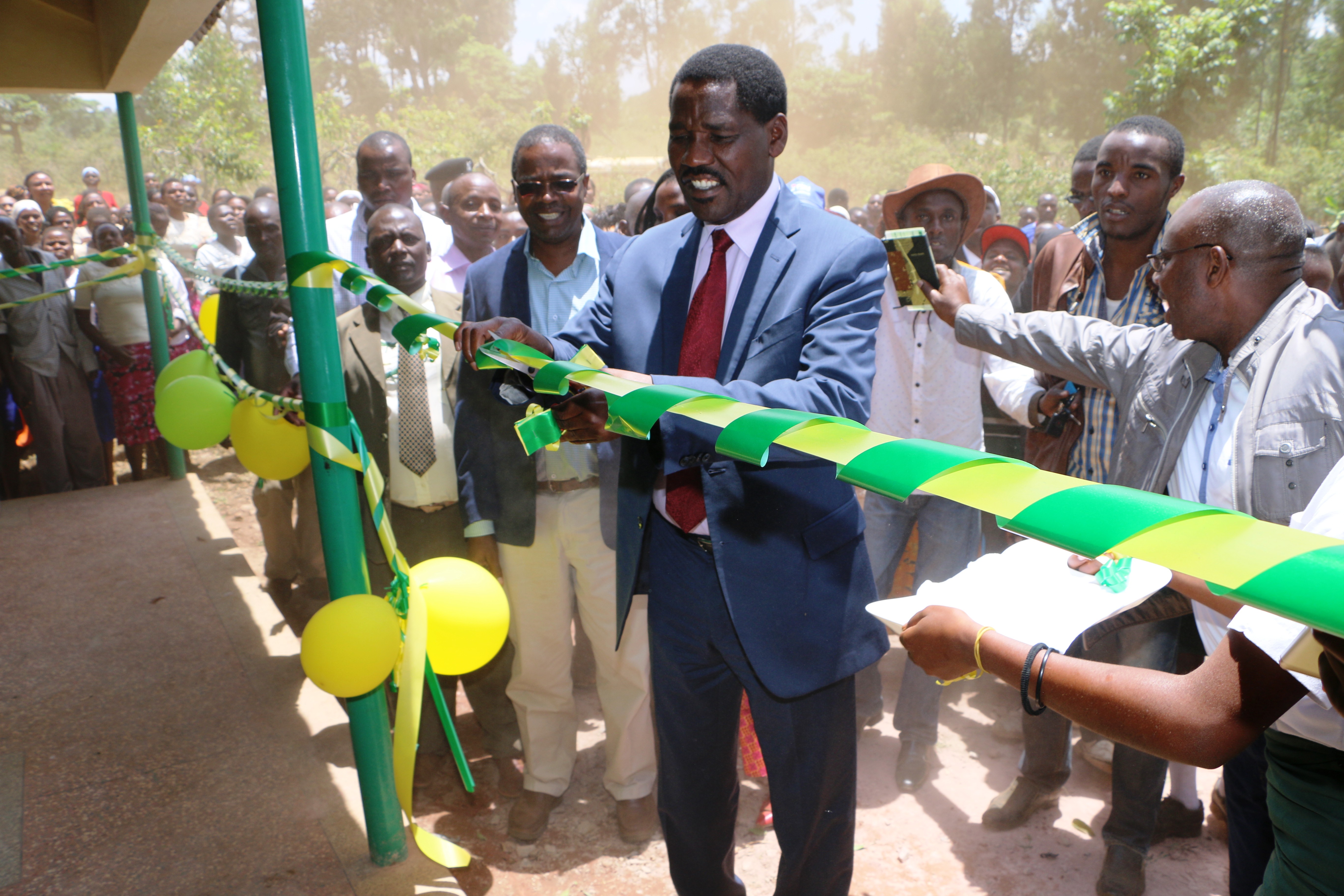 MUNYA OPENS THITHA POLYTECHNIC IGEMBE CENTRAL